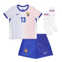 Francúzsko Kante #13 Vonkajší Detský futbalový dres ME 2024 Krátky Rukáv (+ trenírky)